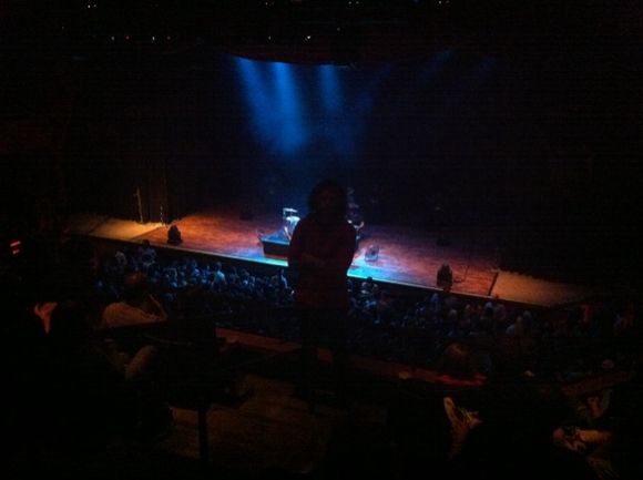 Why is someone this TALL employed as concert security?